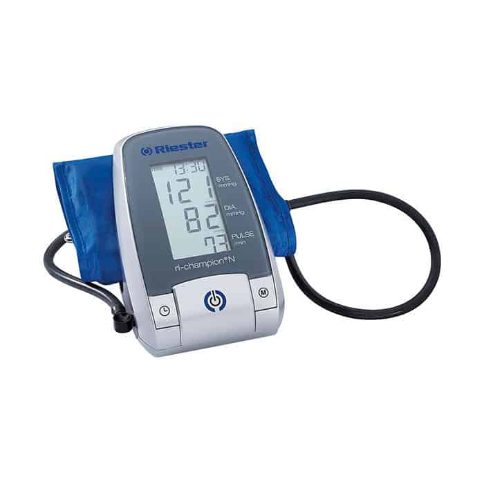 Tensiómetro digital Riester Ri-Champion N para medición automática de presión arterial, disponible en IMBIOMEDEX.