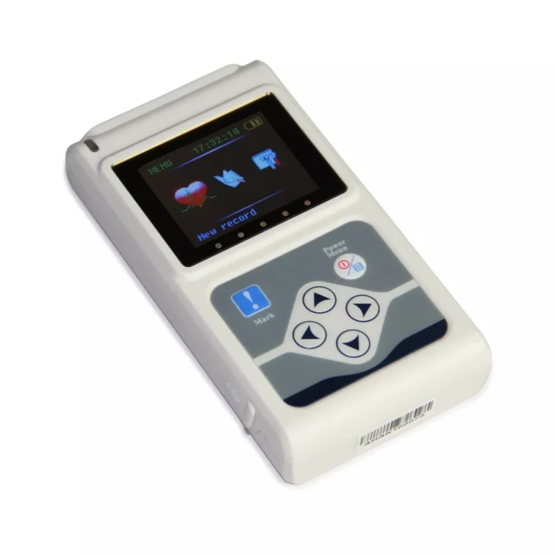 Holter de ECG de tres canales – monitor portátil de ritmo cardíaco