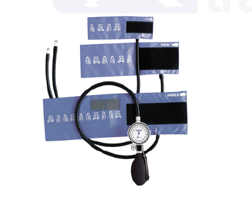Esfigmomanómetro aneroide de palma Riester Babyphon para bebés y niños, disponible en IMBIOMEDEX.